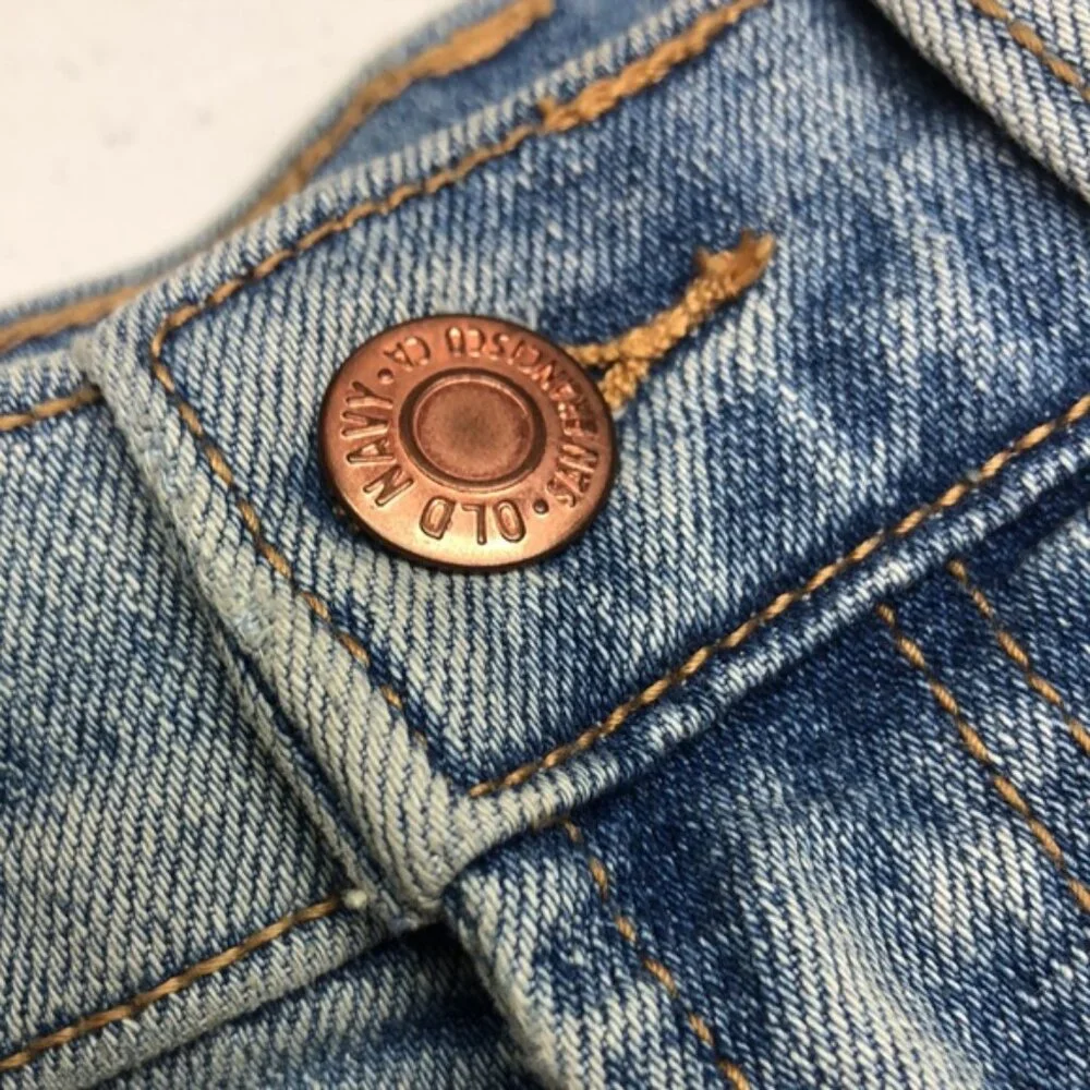 LIKE NEW OLD NAVY FACTORY JEAN SHORTS W 0/25 ⭐️